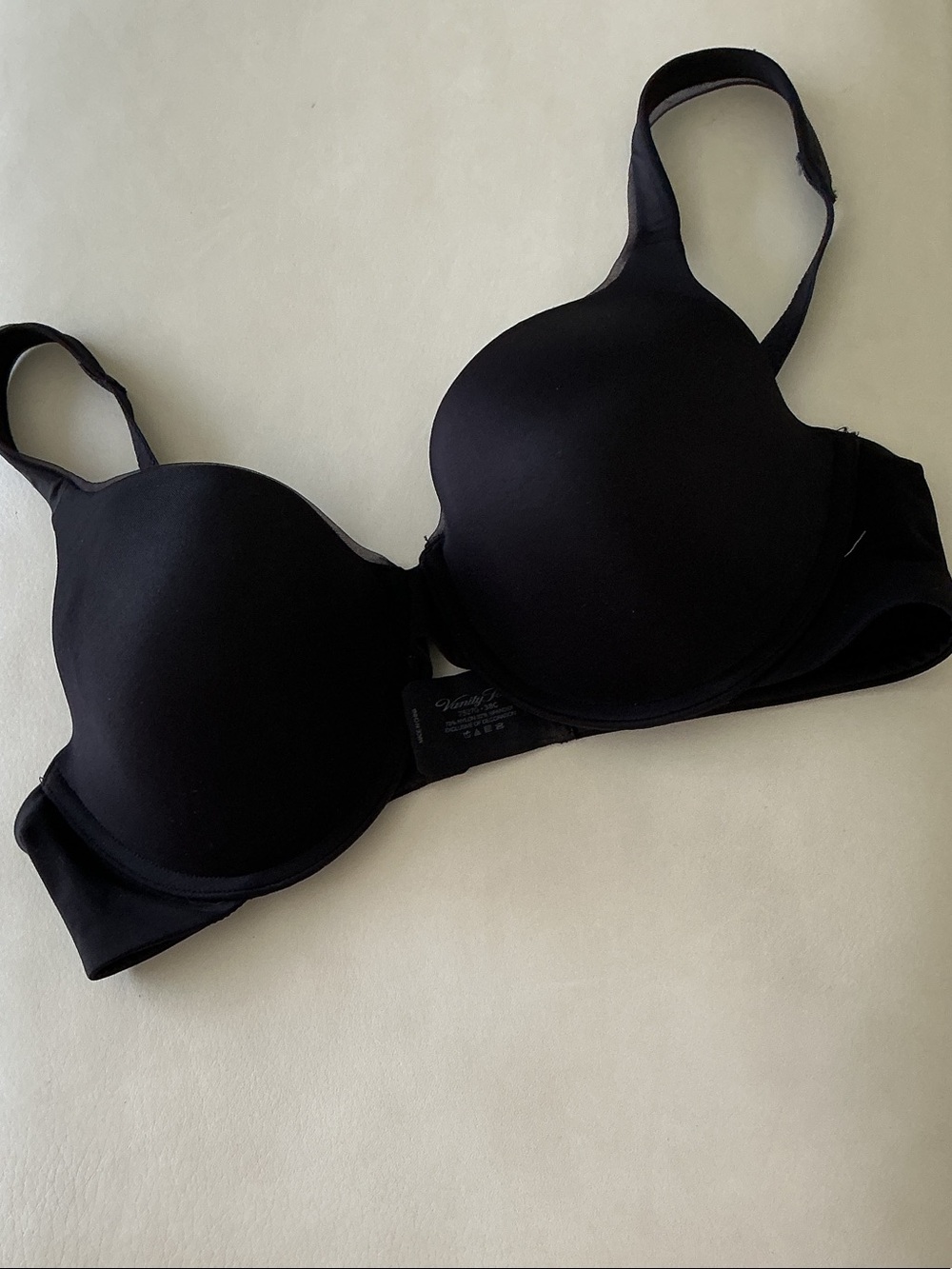 Vanity Fair - Smooth Black T-Shirt Bra